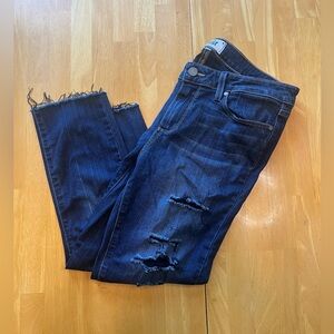 Paige Bootcut Distressed Jeans - Size 31